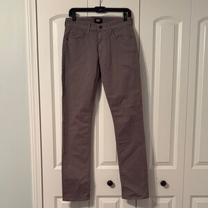 PAIGE Straight-Leg Pants in Gray